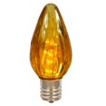 thumbnail image 2 of Vickerman XLEDF18-25 Ampoule de Remplacement en Plastique Ambré à Flamme LED - 25 par Sac, 2 of 2