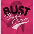 thumbnail image 2 of Bust Breast Cancer Pink Ribbon BCA Hoodie Sweatshirt Women Brisco Brands L, 2 of 6