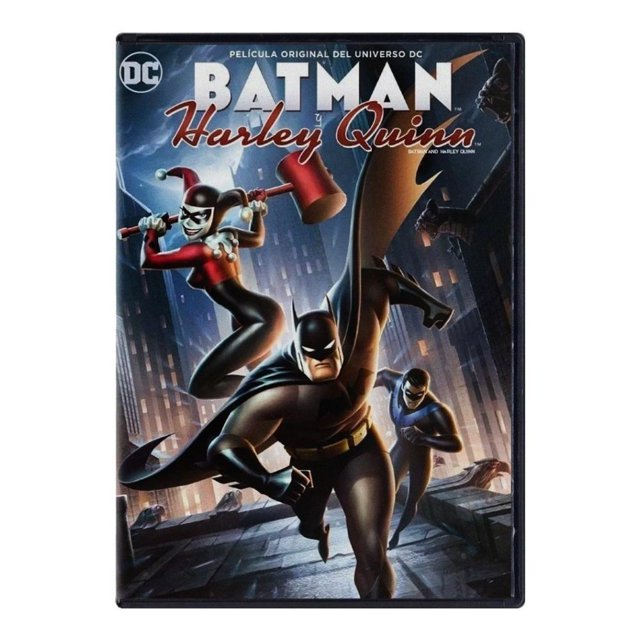 Batman Y Harley Quinn Pelicula Dvd Warner DVD