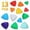 Multicolor, variant on Tereitr Stepping Stones for Kids, 13pcs Balance Beam for Toddlers, Non-Slip Balance & Sensory Play Toys for Indoor Outdoor