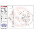 thumbnail image 2 of Par de DISCOS VENTILADOS JETTA 2009 VOLKSWAGEN Delanteros BREMBO ., 2 of 5