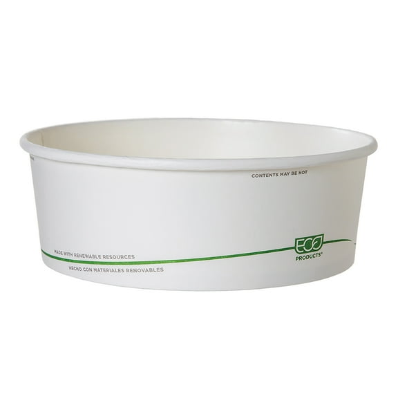 GreenStripe Renewable & Compostable Squat Food Container - 32oz