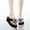 Grey, variant on SMihono Sandals Womens Summer Plus Size Women's Ladies Summer Flower Home Wedges Beach Shoes Sandals Flip Flops Slippers Slipper On Clearance