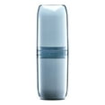 thumbnail image 3 of Portacepillos de dientes con tapa, contenedor de almacenamiento, vaso portátil de viaje para cepillos de dientes Azul, 3 of 9