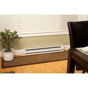 Cadet F Series 4-Foot Electric Baseboard Heater, White