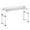 White, variant on Trendix Overbed Desk Laptop Desk Laptop Cart with Wheels Over Bed Desk Height Adjustable Overbed Table with Wheels, Table Rim Baffle, King Queen Bed Table on Wheels Overbed , Black