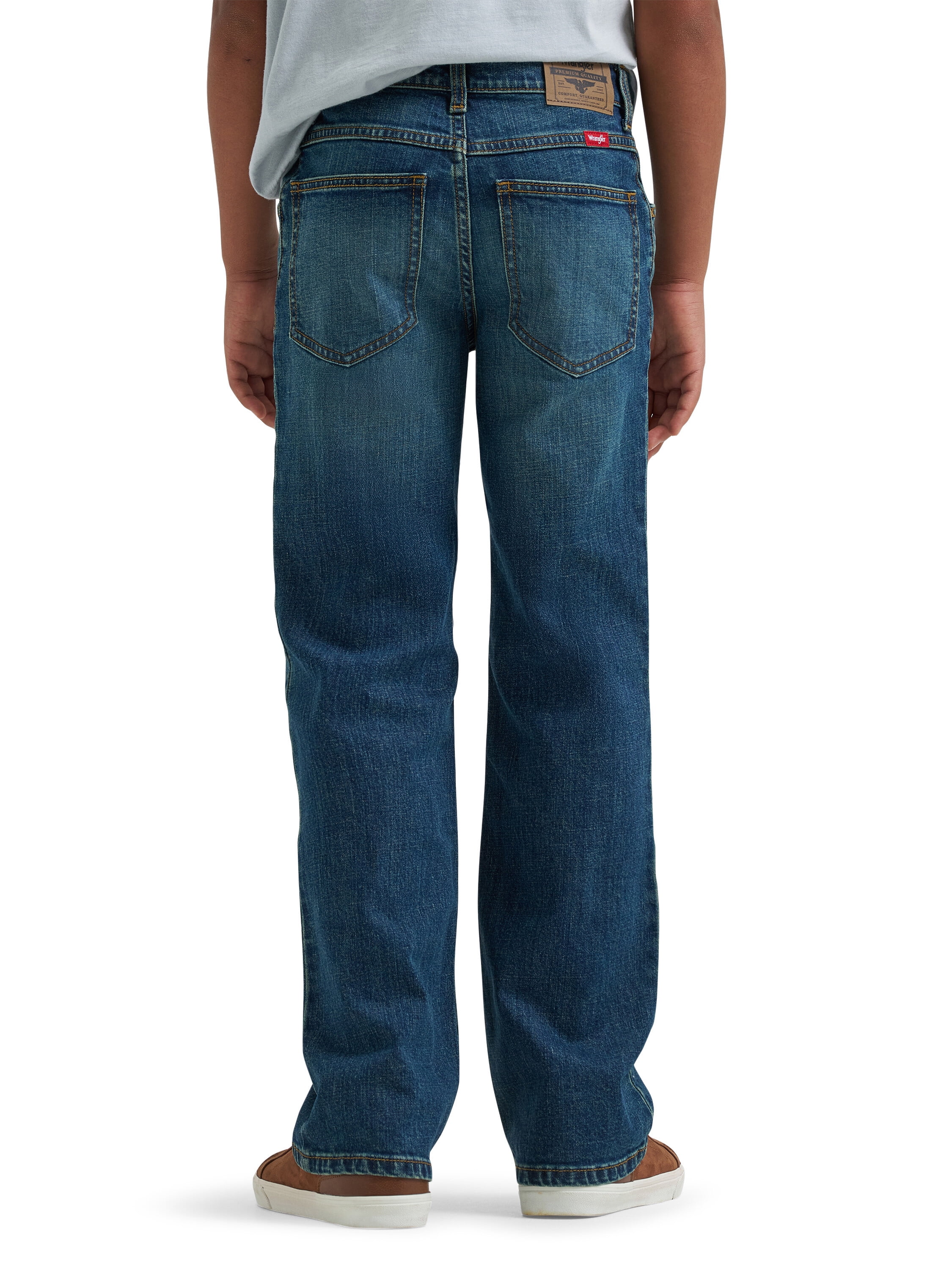 Wrangler Boys Bootcut Denim Jeans, Sizes 4-16 & Husky