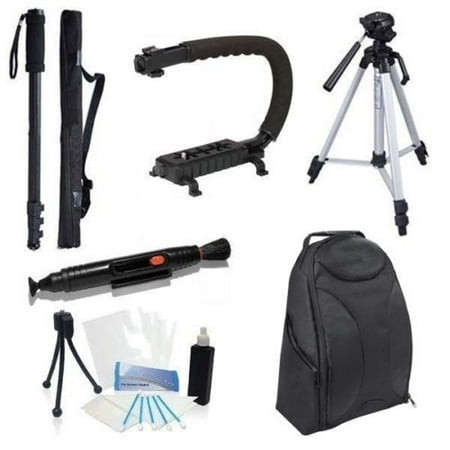 Compact Filter Case - Accessory Backpack Bundle Kit for Nikon D810 D750 D610 DSLR Cameras