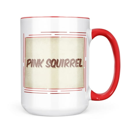 

Neonblond Pink Squirrel Cocktail Vintage style Mug gift for Coffee Tea lovers