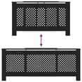 thumbnail image 7 of vidaXL Radiator Cover Radiator Guard for Home Office Heater Cabinet Cover MDF, 7 of 7