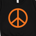 thumbnail image 3 of Inktastic Funky Orange Peace Sign Toddler Sweatshirt, 3 of 4