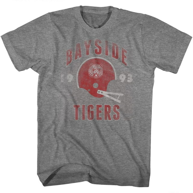 Saved By The Bell T-Shirt Adulte Casque de Football Fierté Bayside Tiger 1993