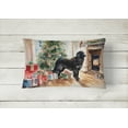 thumbnail image 3 of Flat-Coated Retriever Cozy Christmas Throw Pillow 12 in x 16 in, 3 of 4