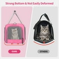 Cshidworld TSA Approved Cat Carrier, Collapsible for Cats/Dogs up to
