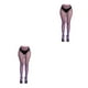 thumbnail image 4 of Jumpingount 1 Pair Fashionable Suspender Pantyhose Socks Hole Touch Design to Tights Comfortable Dress Fishnet Valentine's Attractive Type2 NO2, 4 of 6