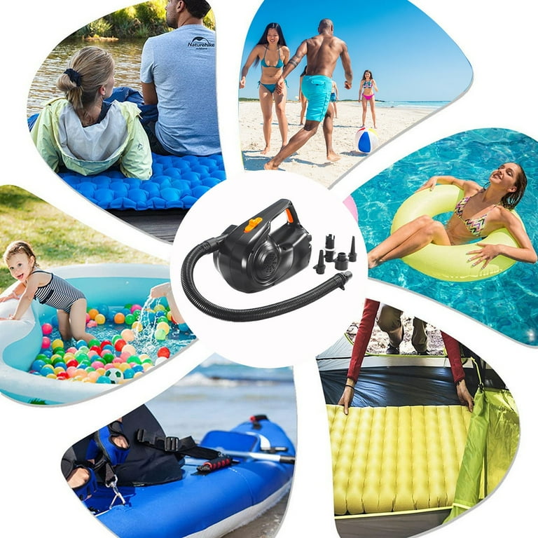 Air Pump for Inflatables, Rechargeable Air Mattress Pump