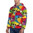 thumbnail image 2 of Hoodies for Men - Beagle Dog colorful Long Sleeve Comfrt Men'S Fashion Hoodies & Sweatshirts, Sweatshirts for Men Hoodies Pullover Clothing Clothes with Pouch, 2 of 7