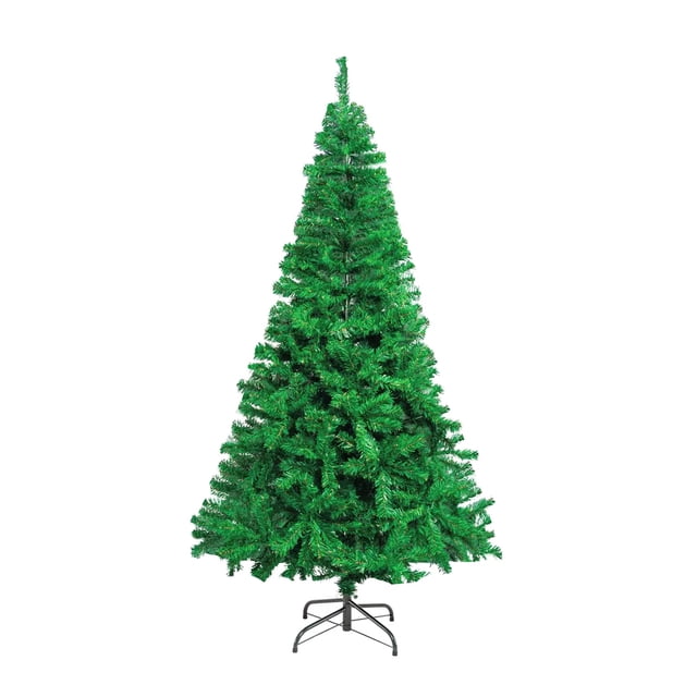 Árbol de Navidad Pino Artificial Dosyu 2.10m Frondoso Follaje Color Verde 1200m