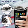 thumbnail image 2 of Gifts for Dad, Dad Tumbler with Lid Stainless Steel, Dad Travel Coffee Mug, Dad Drinking Cup, Father Day Gifts, 2 of 5
