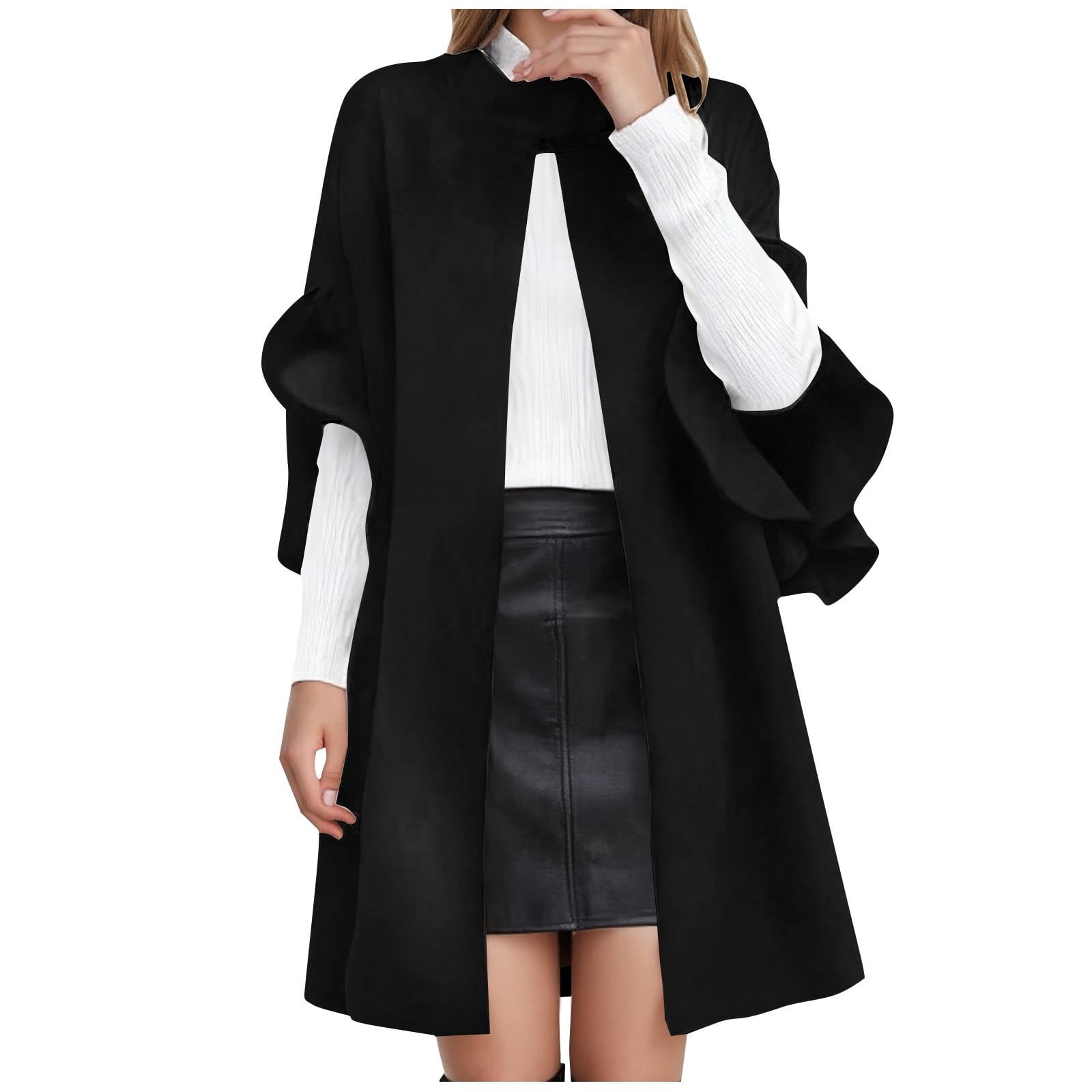 Manteau Long Femme Élégant - Trench Cardigan Boutonnage Simple - Style Classique