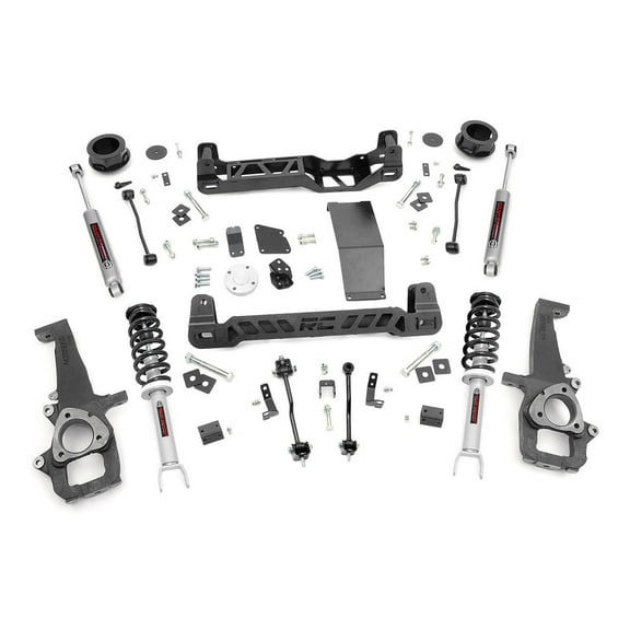 Rough Country 4" Lift Kit (fits) 2012-2018 RAM Truck 1500 4WD includes N3 Struts Shocks Knuckle Suspension System 33332