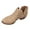 Khaki, variant on Brown Women'S Ankle Boots Hollow Out Thick Heel Round Toe Low Top Comfortable Casual Vacation Daily Boots Size 39 1.32 Lb