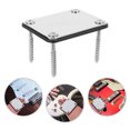 thumbnail image 4 of EeaseCA 1Pc Guitar Neck Plate Replacement Stainless Steel Neck Joint Mounting Plate (Silver), 4 of 8