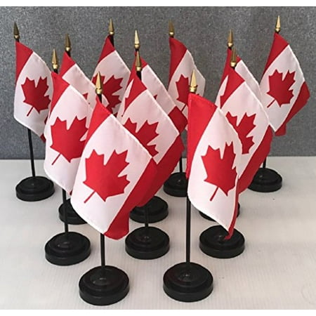 Made In The Usa Box Of 12 Canada 4 X6 Miniature Desk Table