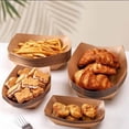 thumbnail image 1 of DPTALR Disposable Kraft Paper Box Food Grade Open Box Greaseproof Paper Box Chicken Rice Fries Storage Box, 1 of 8
