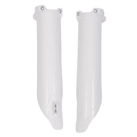 Acerbis Lower Fork Cover Set White for Kawasaki KX450F 2009-2015