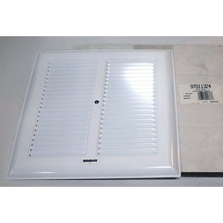 broan bath bathroom ceiling fan grille grill cover metal white broan bath bathroom ceiling fan grille grill cover metal white