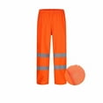thumbnail image 2 of Ayfxijin Unisex Reflective Rain Pants With Fabric for Warmth Wear Resistance Breathability Cycling Rain Pants, 2 of 3