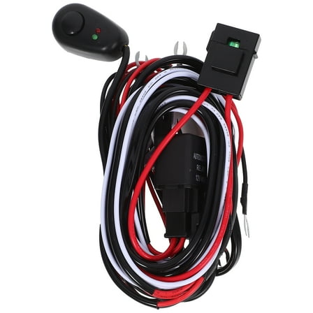 OUNONA Automotive Fog Light Wiring Kit with Switch - 1 Set Light Wire Accessory for Vehicle Installation