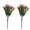 Pink, variant on Beforeyayn 2PC Artificial Simulation Flower 6-Forked Orchid Tulips, Vibrant colors for office or dining table accent.