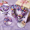 thumbnail image 7 of Lockways Mothers Day Gifts, Pop Up Birthday Card, 3D Butterfly Greeting Card for Mom Her Grandma Wife, Flower Greeting Card with Envelope & Handwritting Card for Anniversary (Purple), 7 of 7