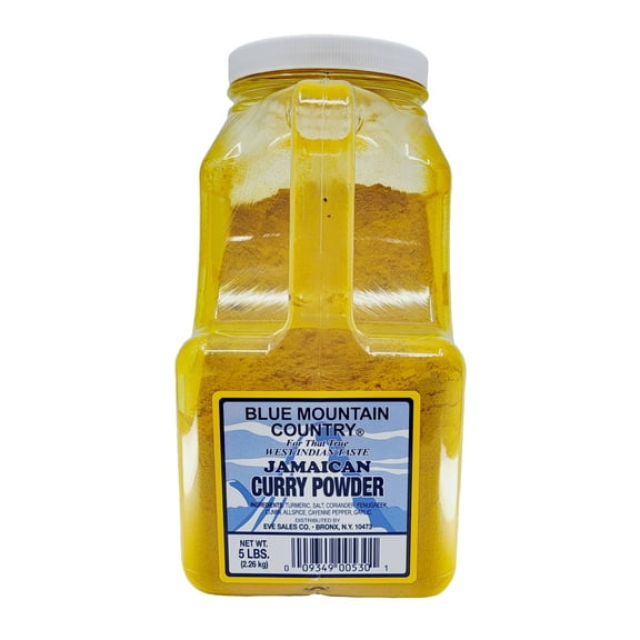 Blue Mountain Country Jamaican Curry Powder | True West Indian Taste | 5 LB