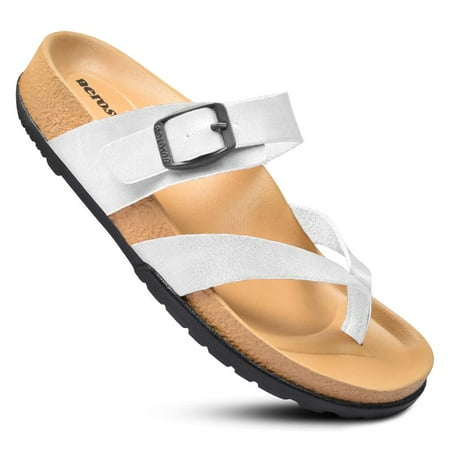 

Aerosoft Trini Women s Casual Summer Strap Slip on Sandals