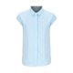 thumbnail image 3 of Camisetas para las Mujeres Casual, Imprimir Cuello Turndown Top de Manga Corta Hecho de 95% Poliéster 5% Spandex para el Uso Diario de Verano, Tops Cortos para las Mujeres, 3 of 5