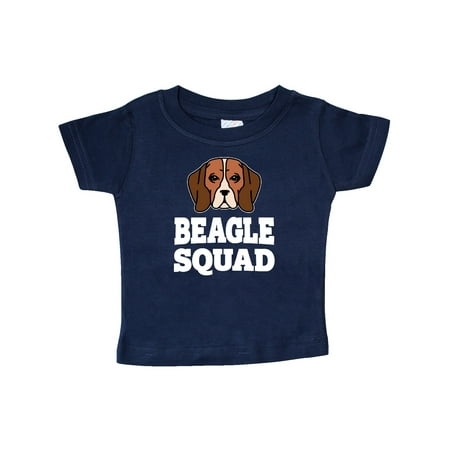 

Inktastic Dog Beagle Squad Gift Baby Boy or Baby Girl T-Shirt