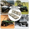 thumbnail image 3 of Yuyamidu Camouflage Hunting Wood UTV Bench Seat Cover Compatible with Kawasaki Mule 4010 3010 4000 3000 3020 2001-2022 All-Weather Protection, 3 of 7