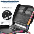 thumbnail image 4 of FORMRS Zipper Binder with Shoulder Strap 2-inch Ring 500 Sheet Capacity File Bag, Art Map, 4 of 5