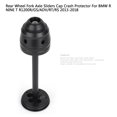 thumbnail image 1 of Rear Axle Wheel Slider Fit for BMW R1200GS/LC/ADV R1200R/RS/RT R NineT 07-18 Black, 1 of 2
