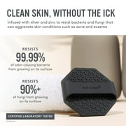 Sud Scrub® Silicone Face Scrubber, Gentle Face Exfoliator For Sensitive Skin, Facial Cleansing Brush For Acne, Charcoal