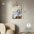 thumbnail image 5 of Bloom White Petals Floral Fine Wall Art Canvas Wall Art by Art Remedy, Gallery Wrapped, 20" x 30", 5 of 7