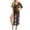Black, variant on MGCWSH Lingerie for Women Sexy Long Lace Dress Sheer Gown See Through Kimono Robe Wine S