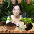 thumbnail image 4 of A1 Unlimited Pre-Molded Coco Plant Liners 4.5x10 in, All-Natural Woven Coconut Fibers for Hanging Baskets Holder Porch Patio Lawn Garden Decorations Flower Pots Indoor Outdoor Baskets, Set of 3, 4 of 7