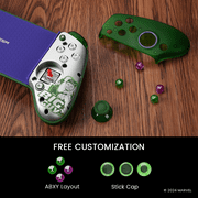 GameSir G8 Plus Wireless Controller for Switch, iOS, Android, PC - Bluetooth Gamepad with Analog-Hulk Version