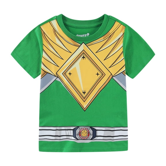 Power Rangers Green Ranger Short Sleeve T-Shirt (Boys), Sizes 4-8