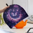 thumbnail image 3 of HELLHERO Thanksgiving Butterflies and Moon Coffee Pot Cloth Covers Keep Warm Lightweight, for Women Gifts, 3 of 8