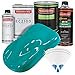 thumbnail image 3 of Restoration Shop - Bright Racing Aqua - Low V.O.C. Urethane Basecoat with European Clearcoat Auto Paint - Complete Quart Paint Color Kit - Automotive Coating, 3 of 4